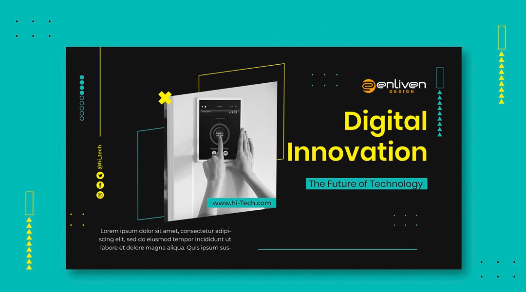 Posters and banners - Enliven Web Designs